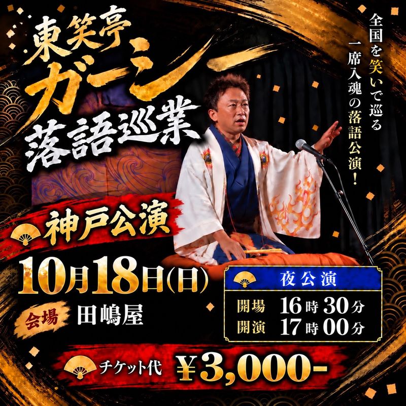 神戸公演 2026年10月18日(日)